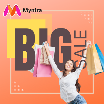 Mega Festive Sale - Flat 50% - 90% OFF + Bank Discount at Myntra